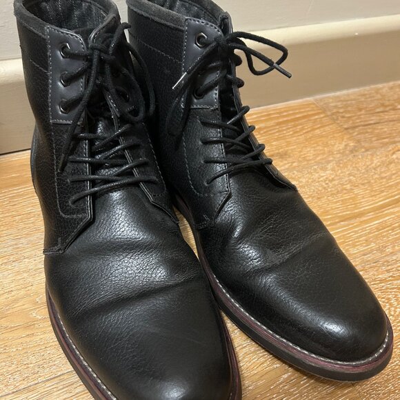 Original Penguin Men's Neil Boots Black Size 11 Shoes - Picture 1 of 8